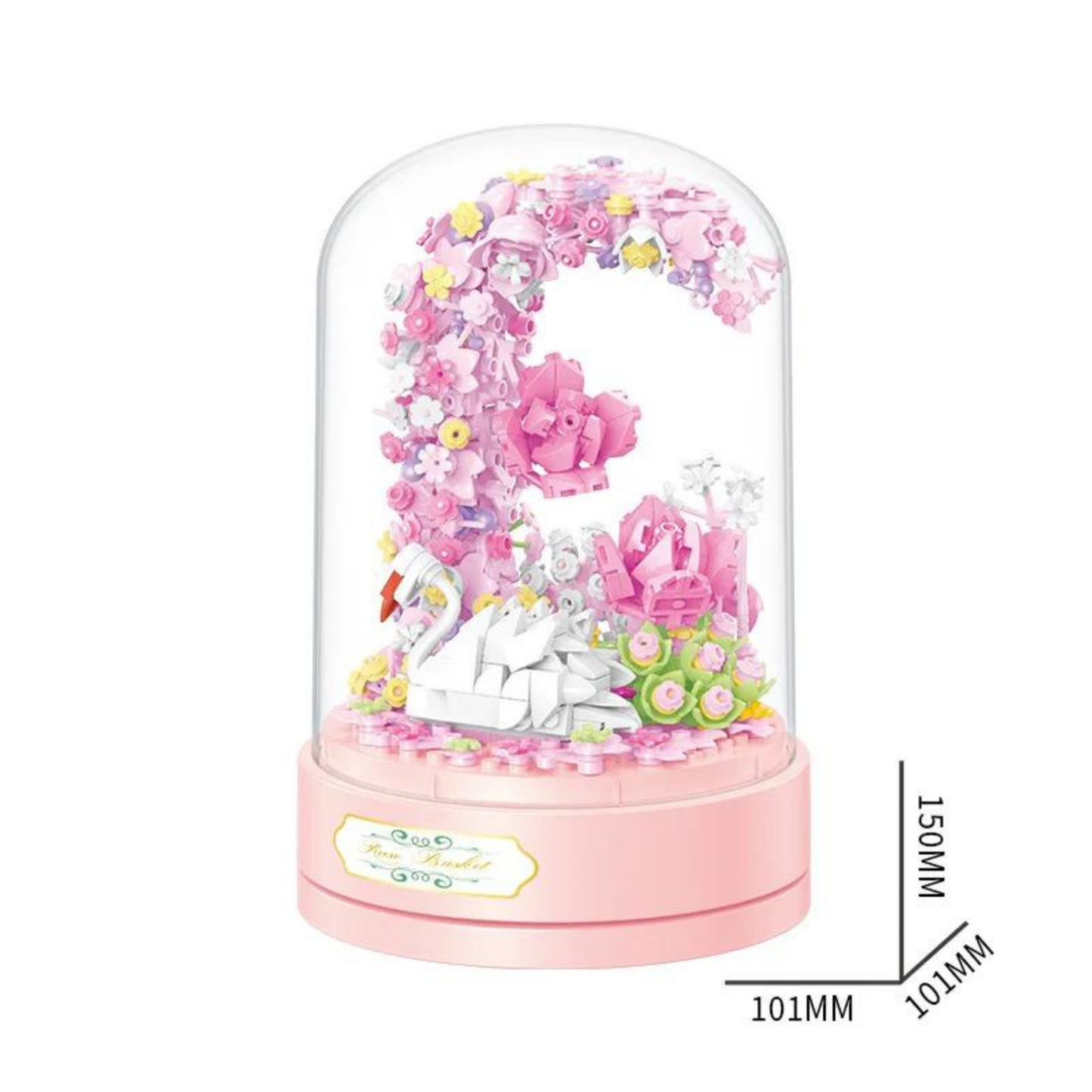 Modesty Flower - Ledli Kuğulu Çiçek™