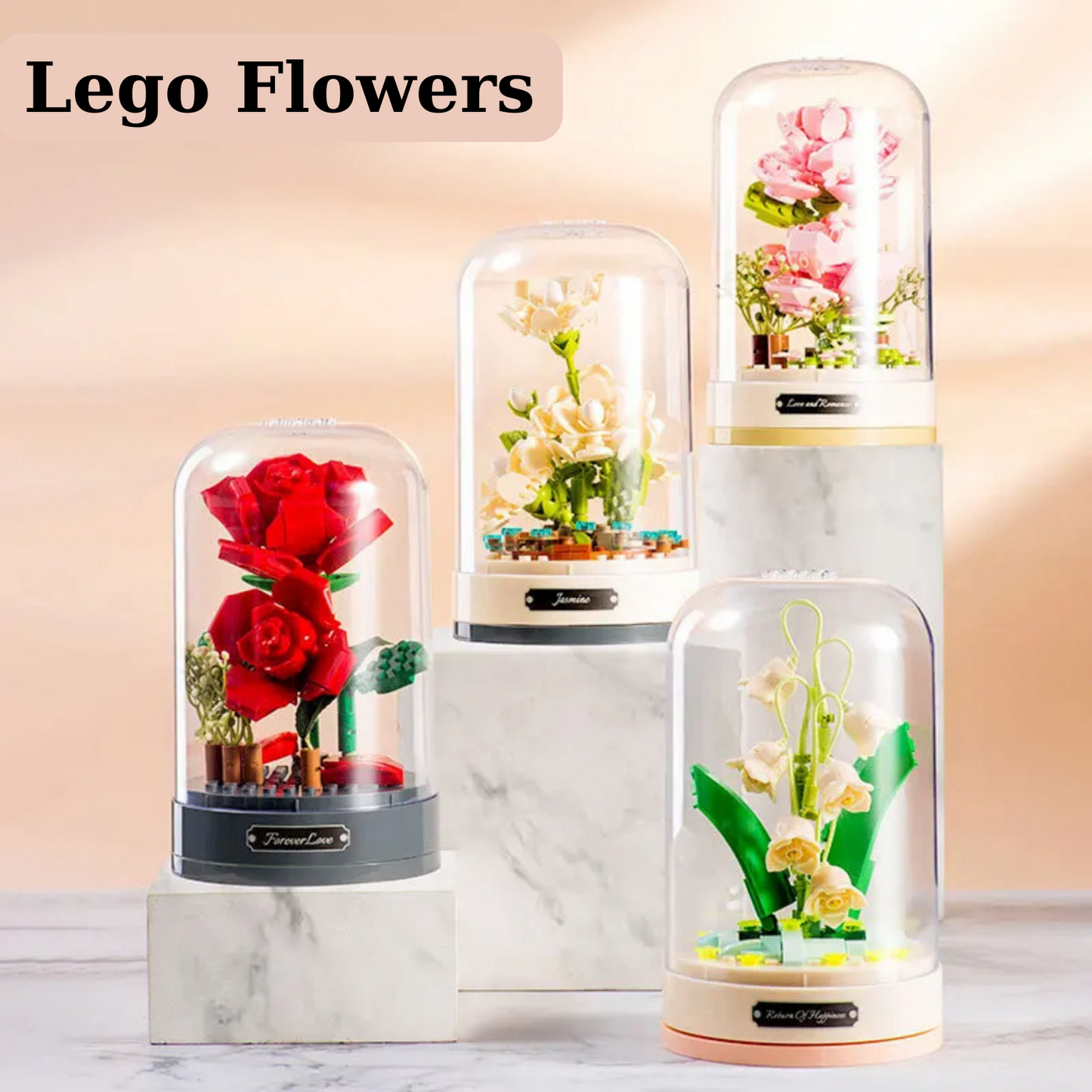 Lego Flowers™ - Bir Çiçekten Daha Fazlası